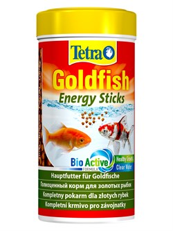 TetraGoldfish Energy Sticks энергетический корм для золотых рыб в палочках 250 мл - фото 55809