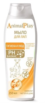 Энимал Плэй Жидкое мыло для лап с D-пантенолом и экстрактом череды 250мл - фото 57565
