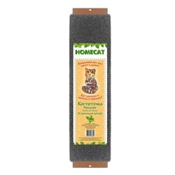 HOMECAT 65х12 см когтеточка с кошачьей мятой средняя - фото 57787