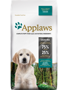 APPLAWS  Беззерновой для Щенков малых и средних попрод Курица/овощи: 75/25% (Dry Dog Chicken Small & Medium Breed Puppy)