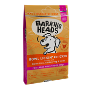 BARKING HEADS Для Собак Крупных пород с Курицей и рисом "До последнего кусочка"