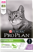 Purina Pro Plan Sterilised feline rich in Turkey dry для стерилизованных кошек с индейкой (10 кг)