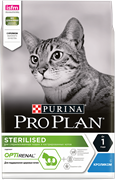 PRO PLAN® Sterilised для стерилизованных кошек С КРОЛИКОМ (3 кг)