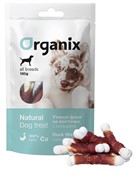 Organix Лакомство для собак «Утиное филе на косточке с кальцием» (100% мясо) (Duck fillet/ calcium twisted)