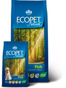 FARMINA Ecopet Natural Fish для взрослых собак с рыбой