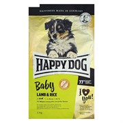 HAPPY DOG  Бэйби Ягненок  с рисом "Хеппи Дог"