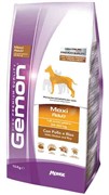 Gemon Dog Maxi корм для взрослых собак крупных пород курица с рисом