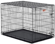 MidWest клетка iCrate 106х71х76h см 1 дверь черная