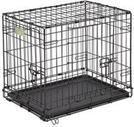 MidWest клетка iCrate 106х71х76h см 2 двери черная