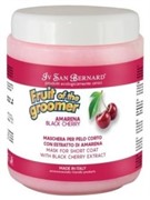 ISB Fruit of the Grommer Black Cherry Восстанавливающая маска для короткой шерсти с протеинами шелка 1 л