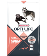 Opti Life (Versele-Laga) Для собак с чувствительной кожей, с лососем и рисом (Opti Life Adult Skin Care Medium &amp; Maxi)