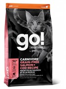 GO! Solutions беззерновой корм для котят и кошек, с лососем и треской