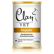 Clan Vet HEPATIC Диетические консервы для собак Профилактика болезней печени