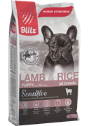 BLITZ PUPPI Lamb & Rice корм для щенков