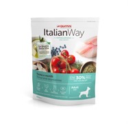 Italian Way беззерновой, для собак малых пород, со свежей форелью и черникой, контроль веса и профилактика аллергии, Mini Ideal Weight Trout/Blueberry
