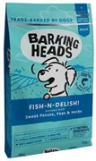 Barking Heads Беззерновой корм для Собак с Лососем, форелью и бататом Рыбка вкусняшка (18 кг)