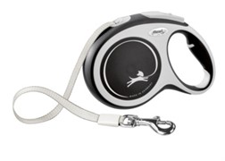 FLEXI рулетка-ремень для собак до 12кг, 3м, (New Comfort XS Tape 3 m)