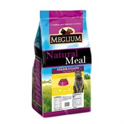 MEGLIUM корм для кошек стерилизованных, курица/рыба 