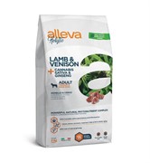 Alleva Holistic Adult Lamb & Venison Medium/maxi с ягненком и олениной, женьшенем для собак средних и крупных пород