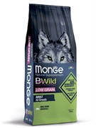 Monge Dog BWild LOW GRAIN низкозерновой корм из мяса дикого кабана для взрослых собак всех пород