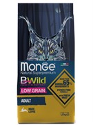 Monge Cat BWild LOW GRAIN низкозерновой корм из мяса зайца для взрослых кошек