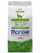 Monge Cat Monoprotein Adult Rabbit корм для взрослых кошек с кроликом