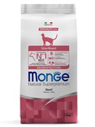 Monge Cat Monoprotein Sterilised Beef корм для стерилизованных кошек с говядиной