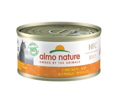 Almo Nature консервы для кошек: курица в желе