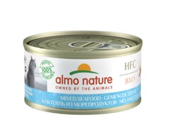 Almo-Nature Консервы для Кошек с Морепродуктами в желе