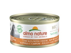 Almo-Nature Консервы для Кошек с Курицей и Сыром 75% мяса
