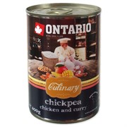Ontario консервы для собак "Карри с курицей и нутом"