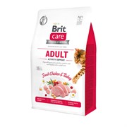 Brit care Поддержка активности: гипоаллергенный, со свежим мясом курицы и индейки для взрослых кошек