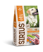 Сухой корм Sirius (Сириус) "Ягненок и рис" для взрослых собак