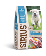 Сухой корм Sirius (Сириус) "Ягненок и рис" для щенков и молодых собак 15  кг