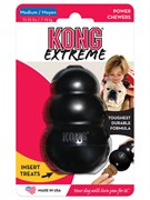 KONG Extreme игрушка для собак "КОНГ" M очень прочная средняя 8х6 см
