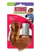 KONG игрушка для кошек "Белка" с тубом кошачьей мяты