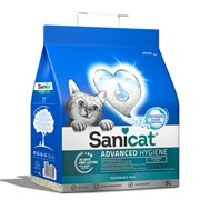 Sani Cat усовершенствованный облегченный впитывающий наполнитель с активным кислородом 5 л
