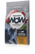 AlphaPet WOW Superpremium для взрослых стерилизованных кошек (с индейкой и потрошками)