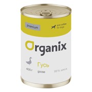 Organix монобелковые премиум консервы для собак, с гусем