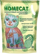 Наполнитель Homecat Алоэ Вера силикагелевый для кошачьих туалетов