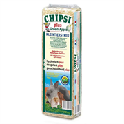 Chipsi Plus Green Apple Наполнитель древесный ароматизированный для грызунов 15л*1кг