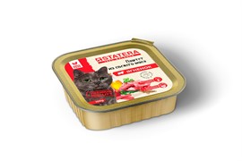 STATERA Влажный корм мясной паштет для кошек и котов с ягненком