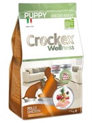 CROCKEX Wellness сухой корм для щенков средних и крупных пород курица с рисом