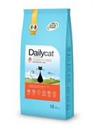 Dailycat ADULT Steri lite Turkey and Rice корм для взрослых стерилизованных кошек с индейкой и рисом 10кг