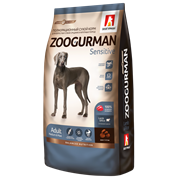 Зоогурман сухой корм для взрослых собак средних и крупных пород Zoogurman Sensitive, с ягненком и рисом/Lamb&Rice