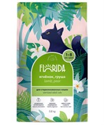 FLORIDA Сухой корм для взрослых стерилизованных кошек с ягненком и грушей