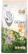 VAN CAT Комкующийся наполнитель 100% Натуральный, без запаха, пакет (Natural)