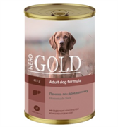 NERO GOLD Консервы кусочки в желе для собак "Печень по-домашнему"