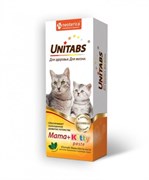 ЮНИТАБС Паста витаминно-минеральная Mama+Kitty с В9 для кошек и котят, 120 мл