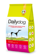 "Dailydog для взрослых собак мелких пород с говядиной и ягненком